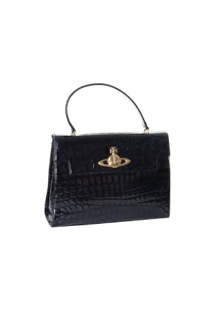 Orb Croc Handbag
