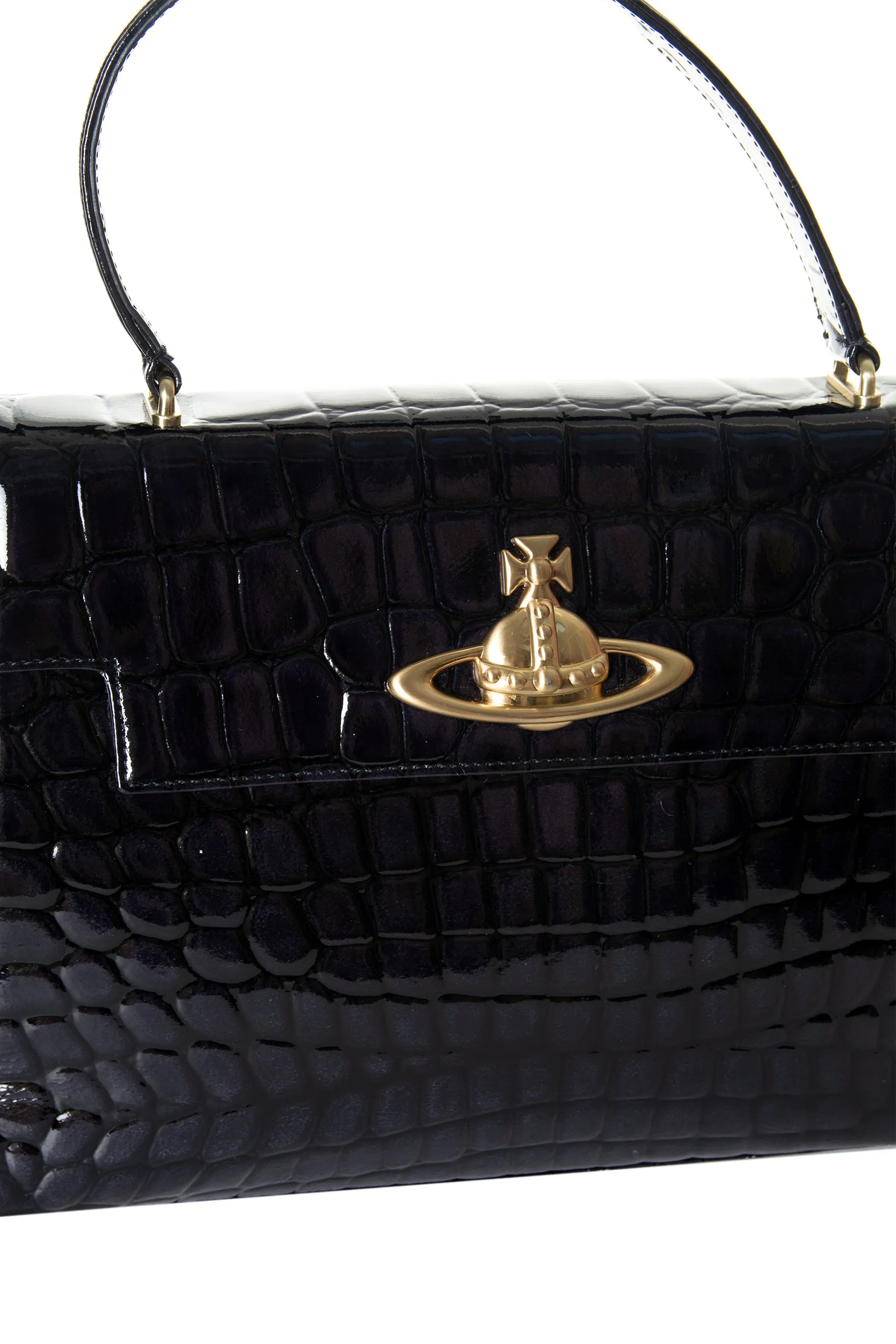 Orb Croc Handbag