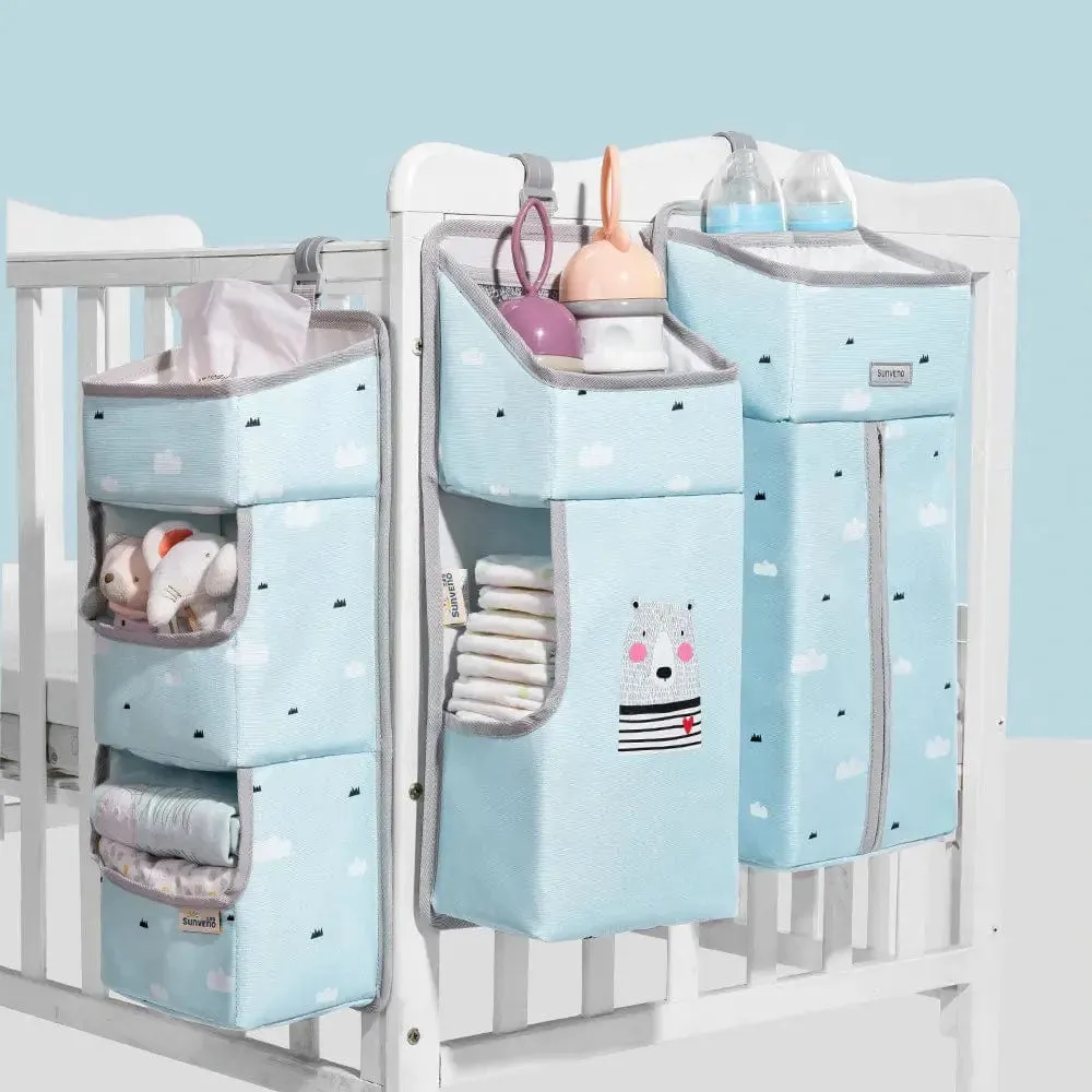 Organizer for Baby Crib Hanging Storage Bag