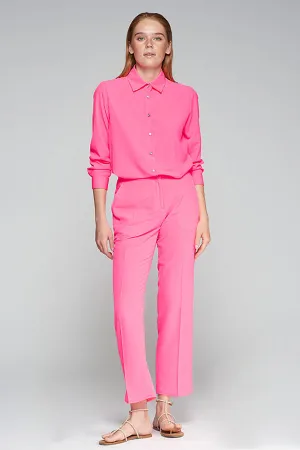 ORNELLA NEON PINK TROUSERS