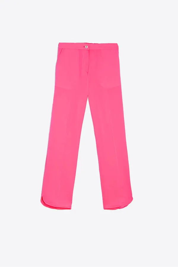 ORNELLA NEON PINK TROUSERS