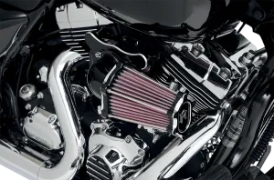 Performance Machine 0206-2050-BM Fast Air Intake Solution - Contrast Cut