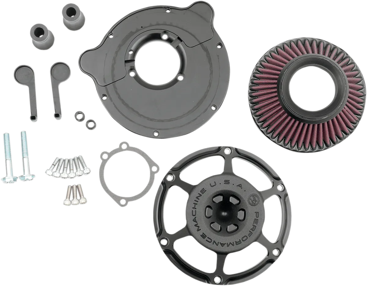 Performance Machine 0206-2081-CH Max HP Air Cleaner - Chrome
