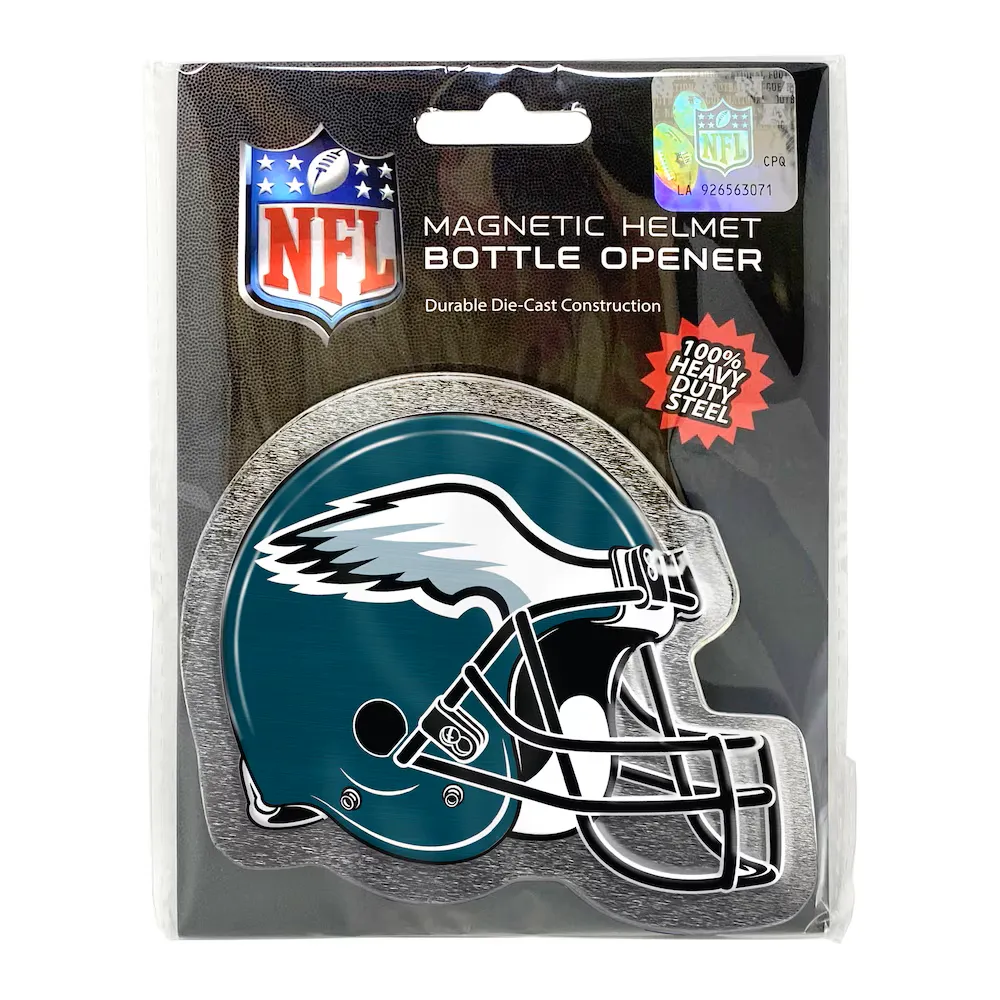 Philadelphia Eagles NFL Helmet Bottle Opener