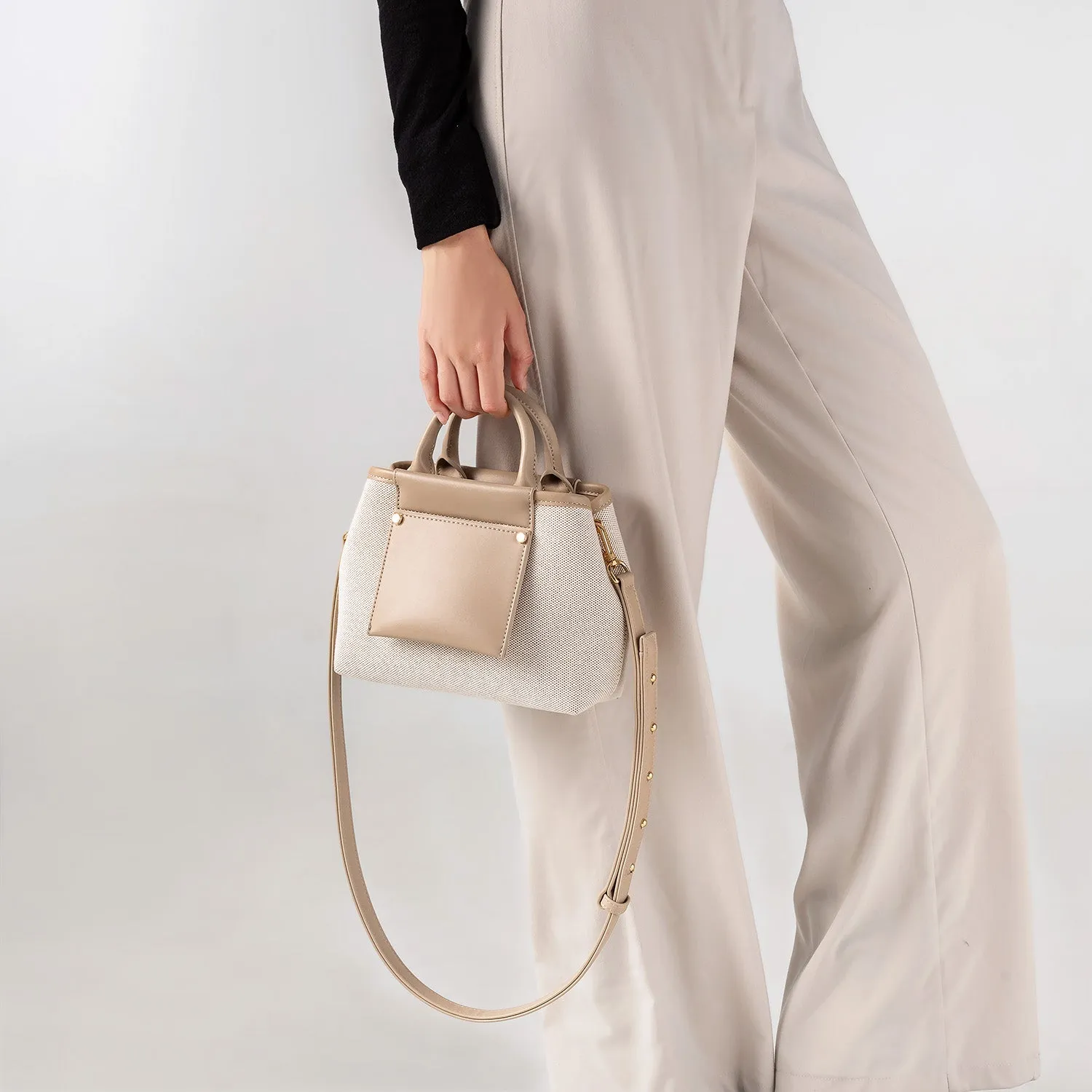 Picola Top Handle Bag Luxe Canvas (Rjt)
