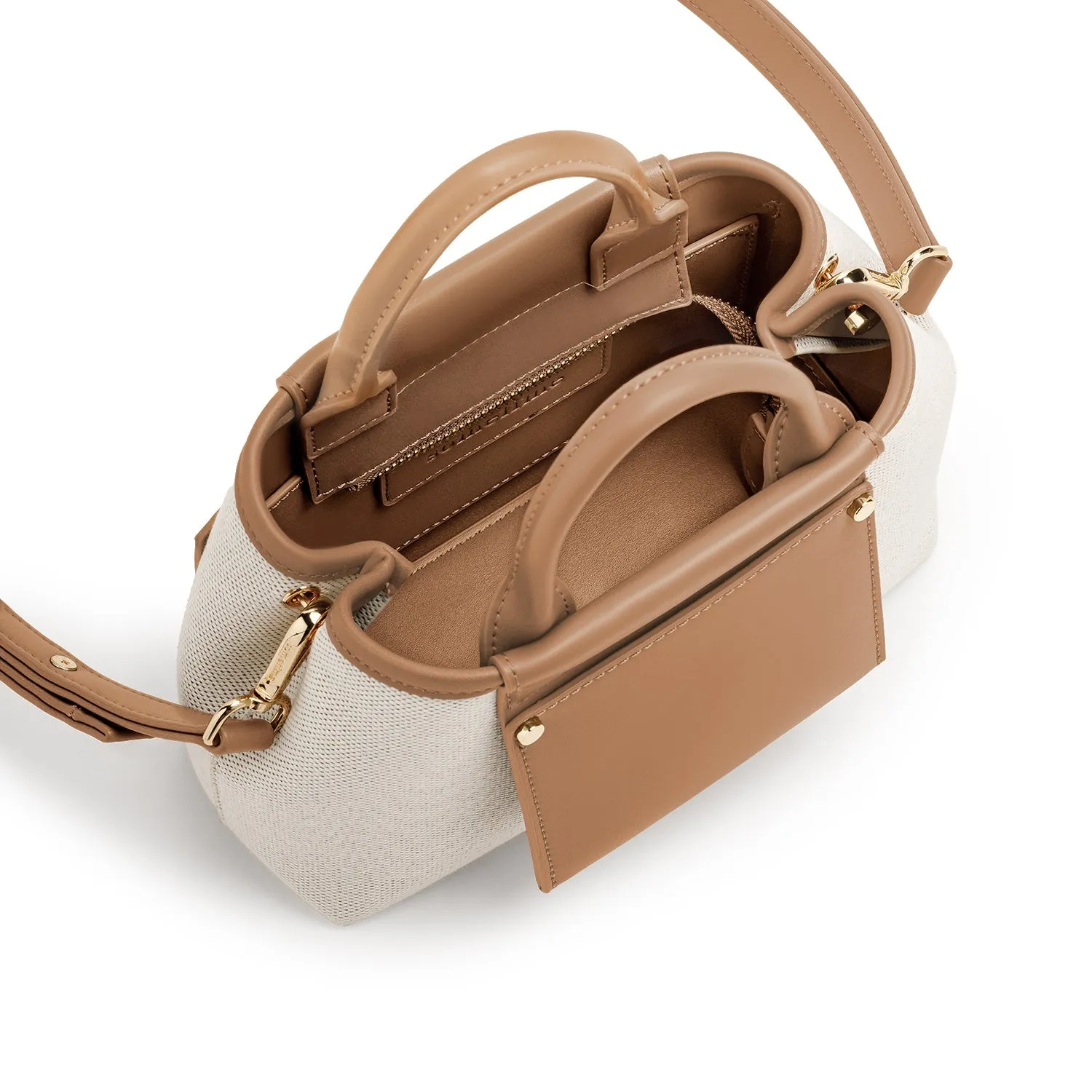 Picola Top Handle Bag Luxe Canvas (Rjt)