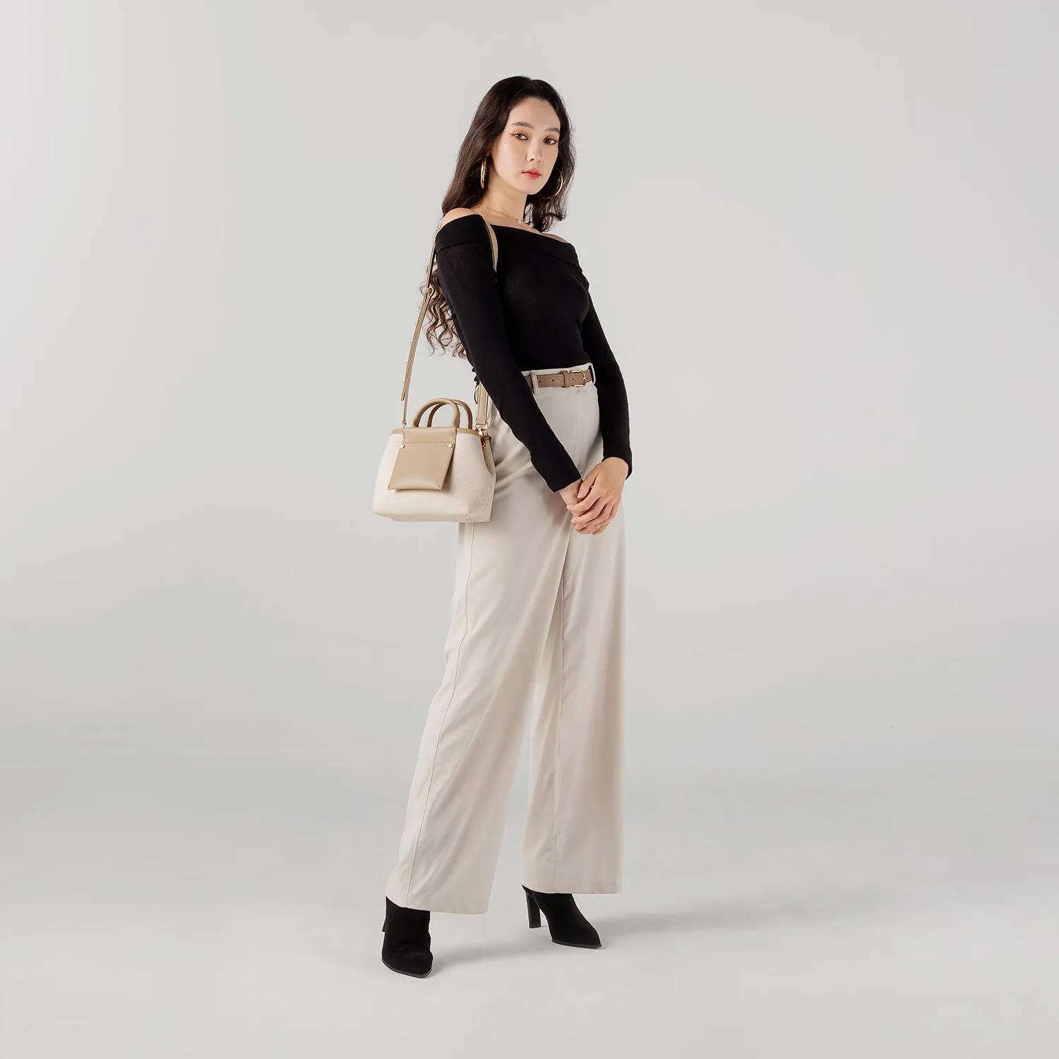 Picola Top Handle Bag Luxe Canvas