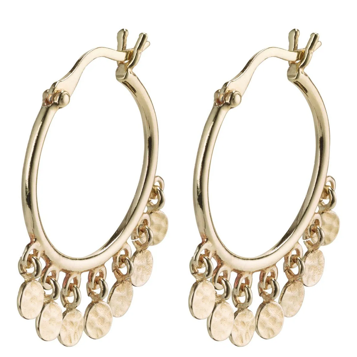 Pilgrim Panna Hoop Earrings - Gold