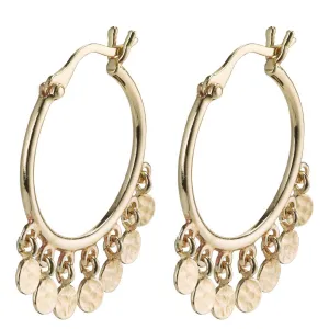 Pilgrim Panna Hoop Earrings - Gold