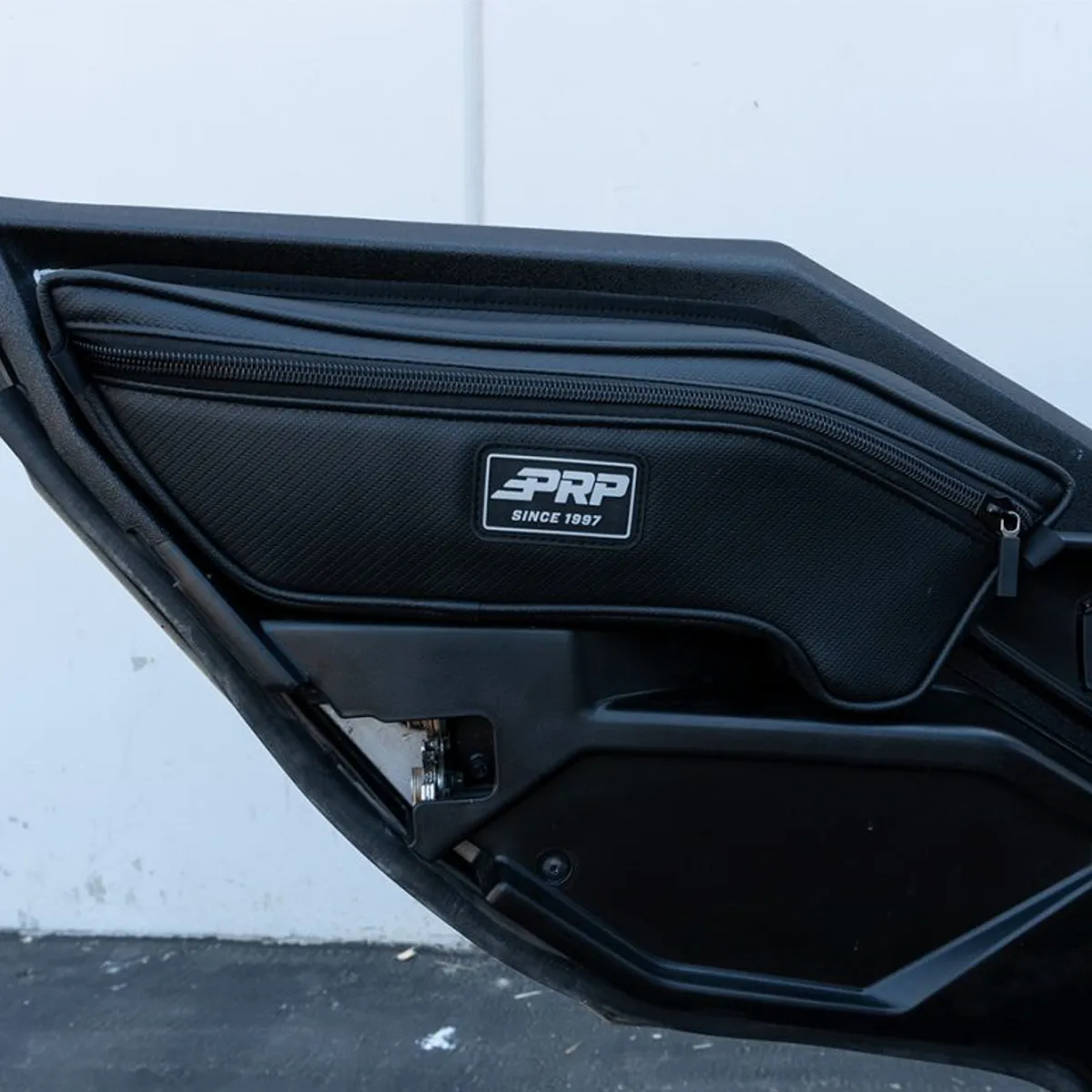 Polaris General Front Lower Door Bags with Knee Pad and Front Upper Door Bags - BUNDLE