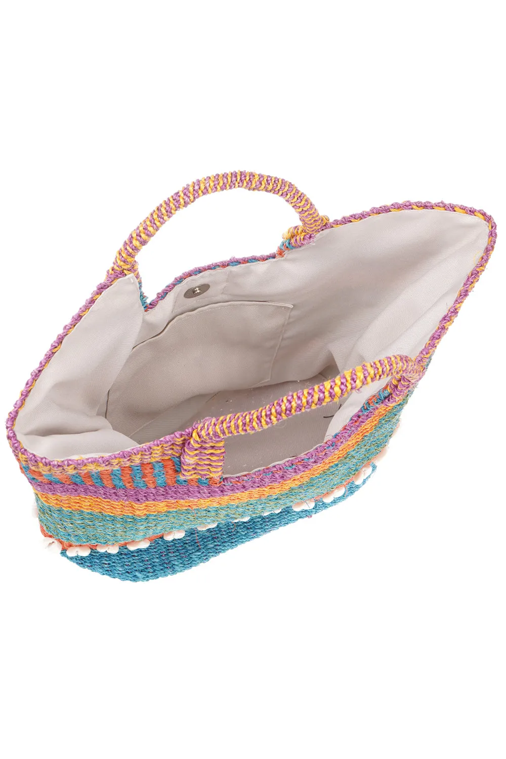 Praiano Fiesta Tote Basket Bag