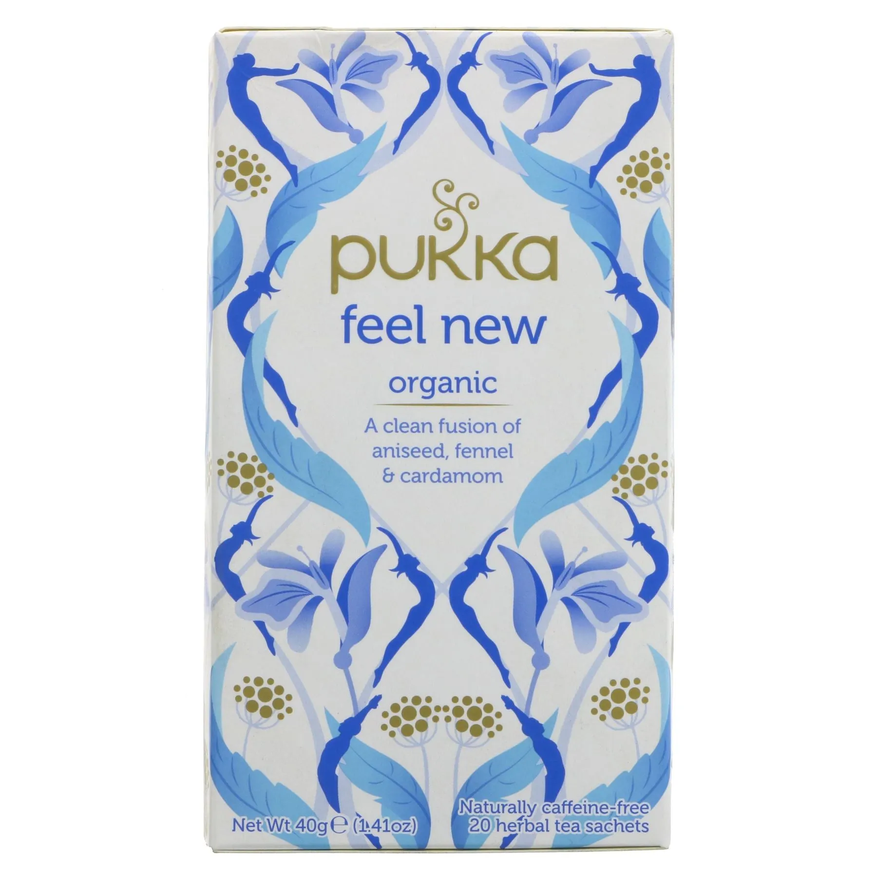 Pukka | Feel New - Aniseed, Fennel, Cardamom | 20 bags