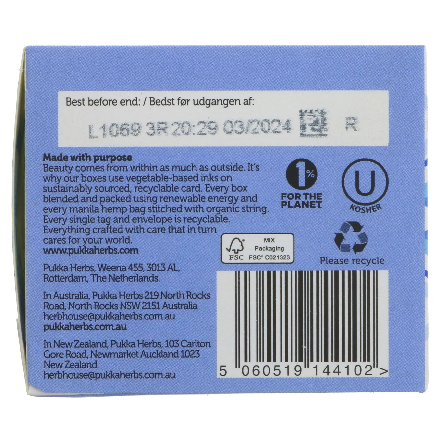 Pukka | Feel New - Aniseed, Fennel, Cardamom | 20 bags