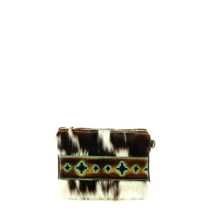 Purse Organizer - Tricolor w/ Turquoise Navajo
