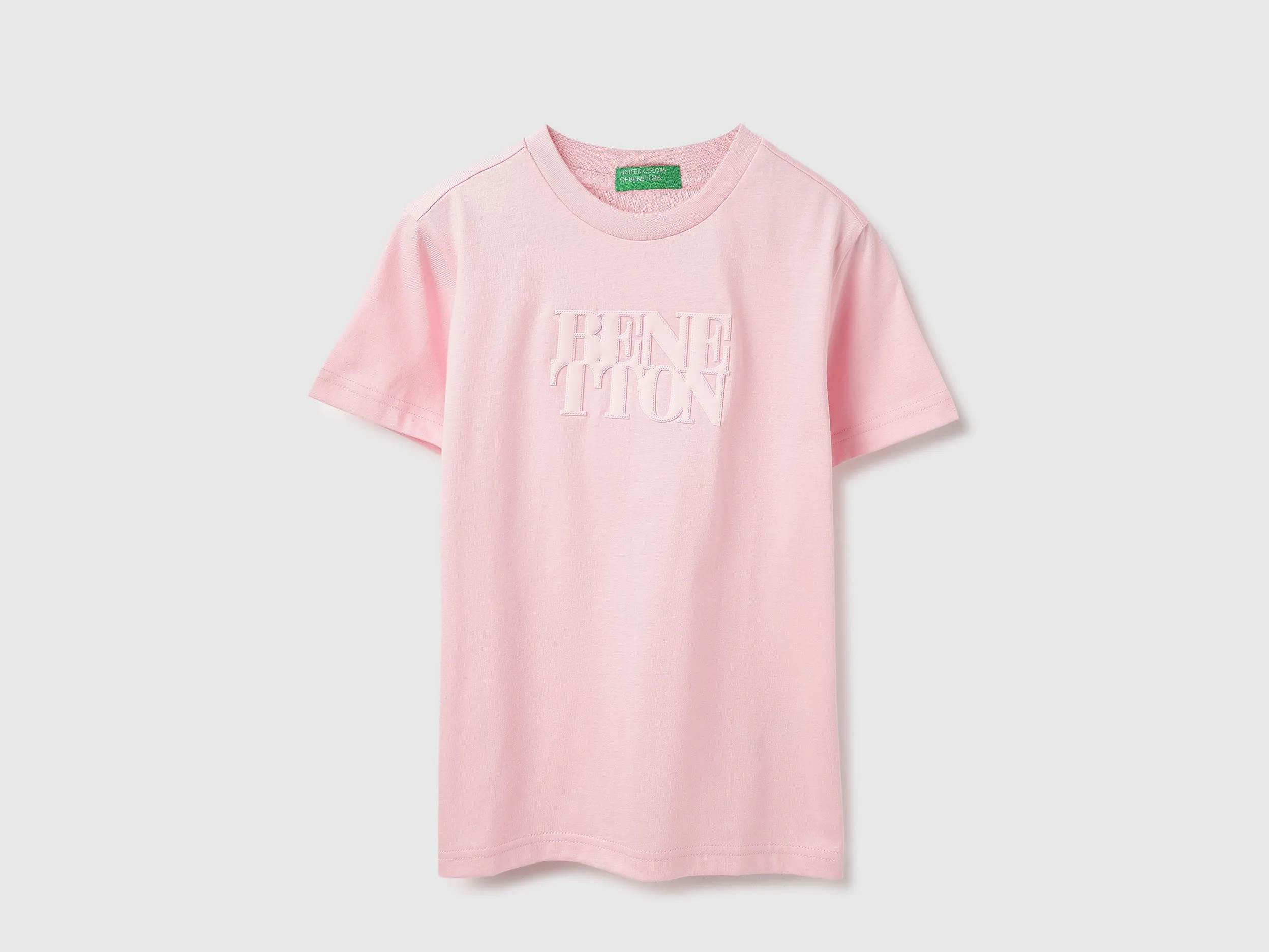 Regular Fit Round Neck Embossed Tshirt