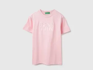 Regular Fit Round Neck Embossed Tshirt