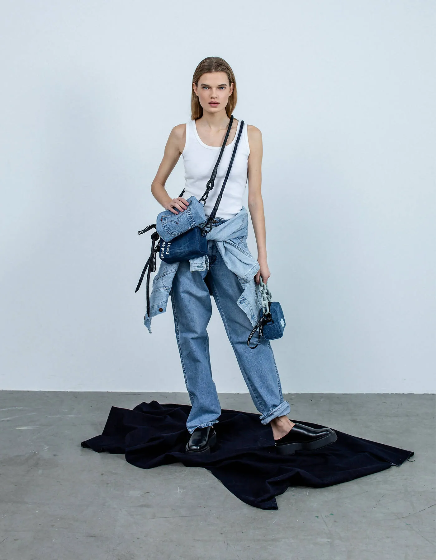 Remade Jeans Cross body Bag