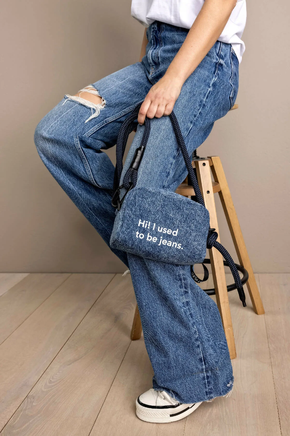Remade Jeans Cross body Bag