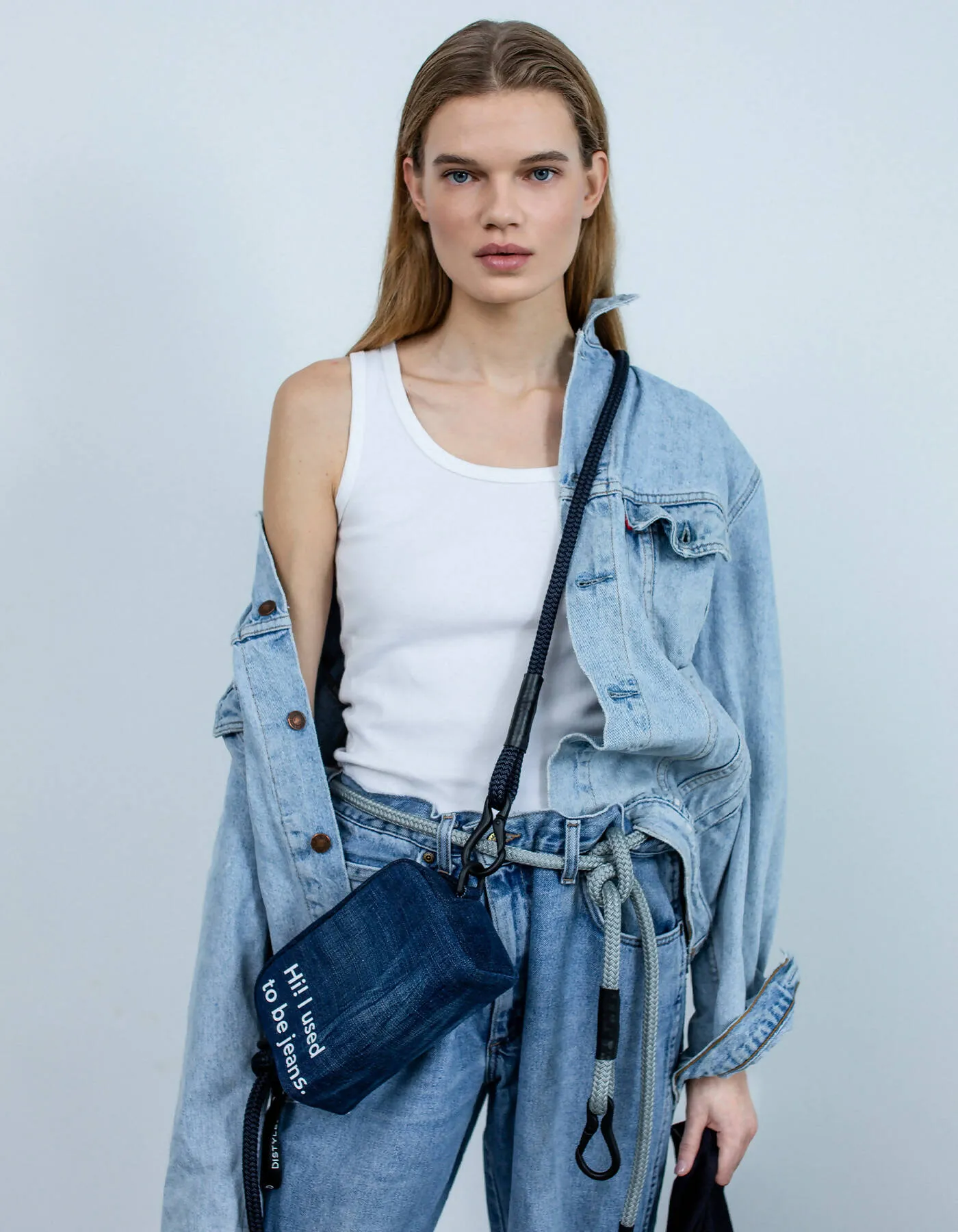 Remade Jeans Cross body Bag