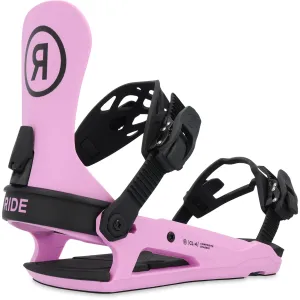 Ride Womens CL-4 Snowboard Binding Pink 2025