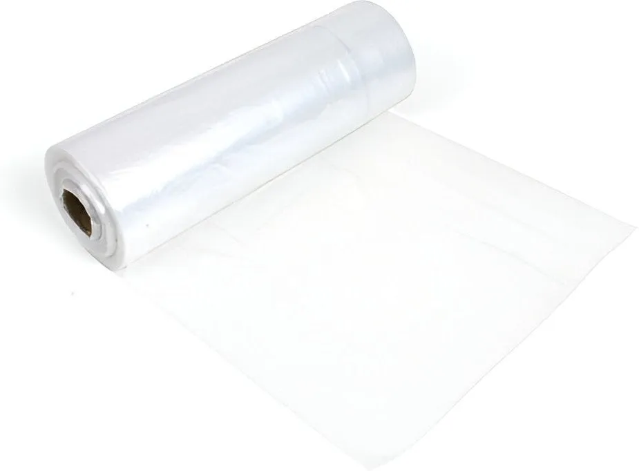RiteSource - 10.5" x 20", 1.1 Mil 17 lbs Clear Roll Bags Heavy, 2rls/cs - C10207S