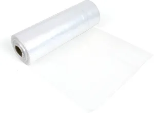 RiteSource - 10.5" x 20", 1.1 Mil 17 lbs Clear Roll Bags Heavy, 2rls/cs - C10207S