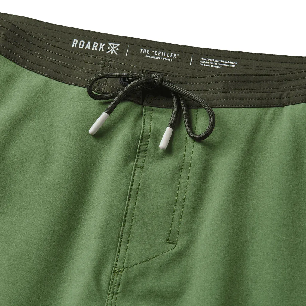 Roark Chiller 17" Mixtape Jungle Green Boardshorts