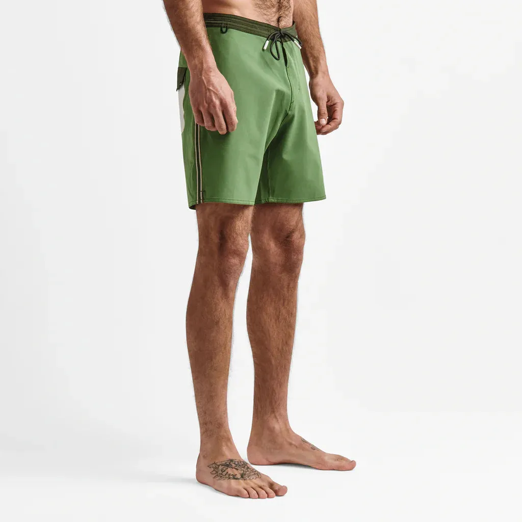 Roark Chiller 17" Mixtape Jungle Green Boardshorts