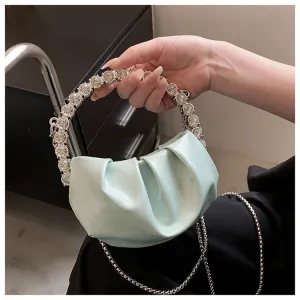Round Diamond Evening Clutch Bags Women