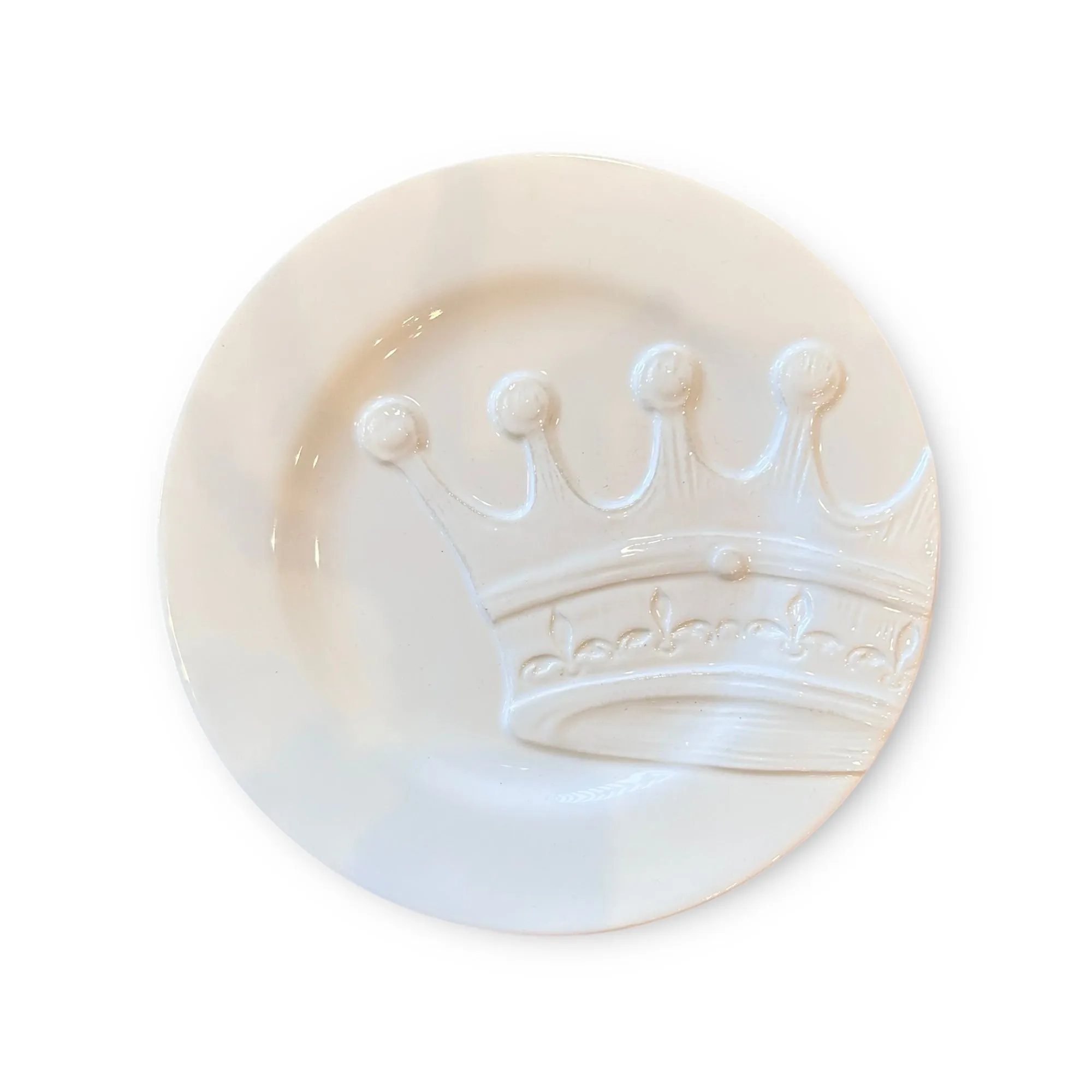 Royal Crowns Snack Plates Set of 4