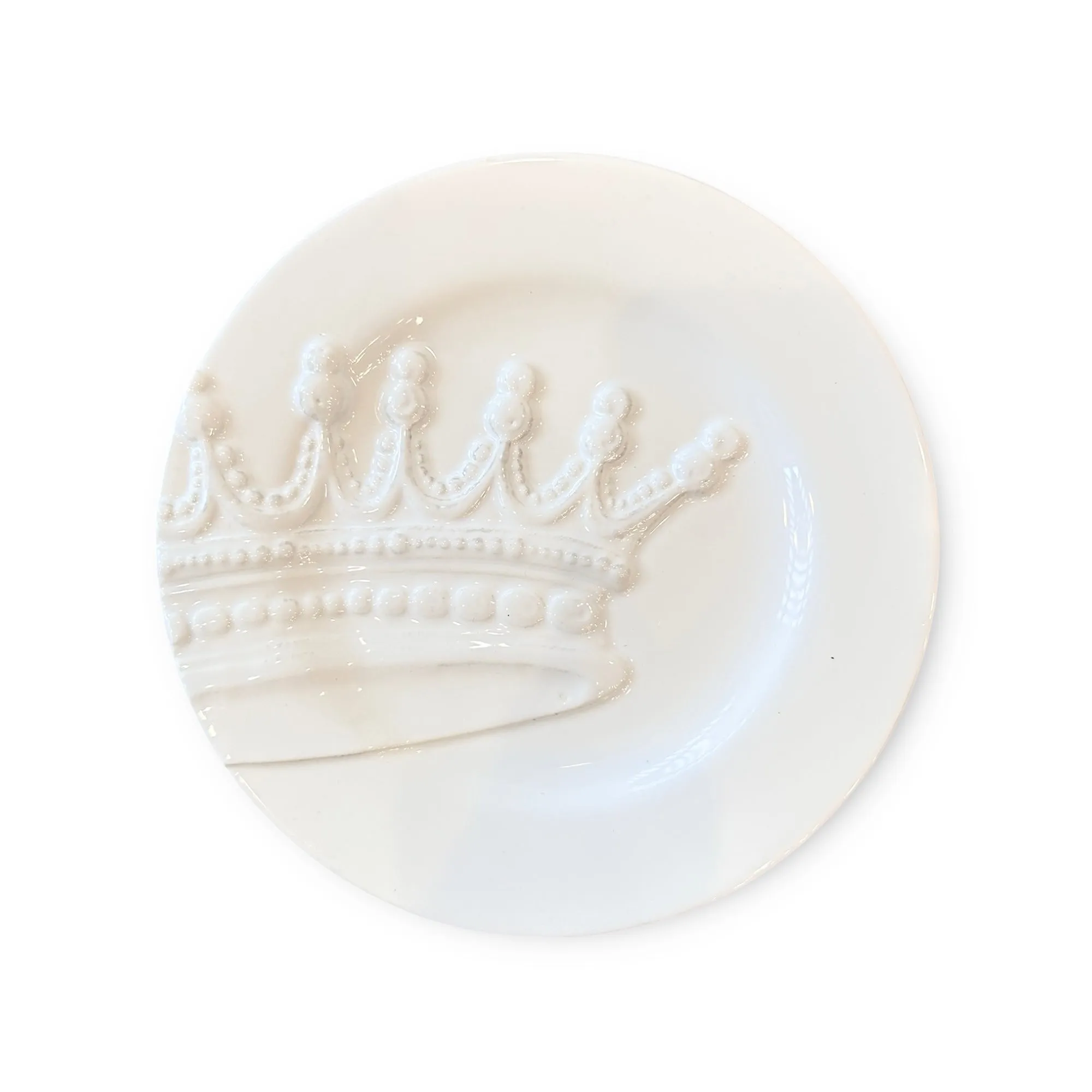 Royal Crowns Snack Plates Set of 4