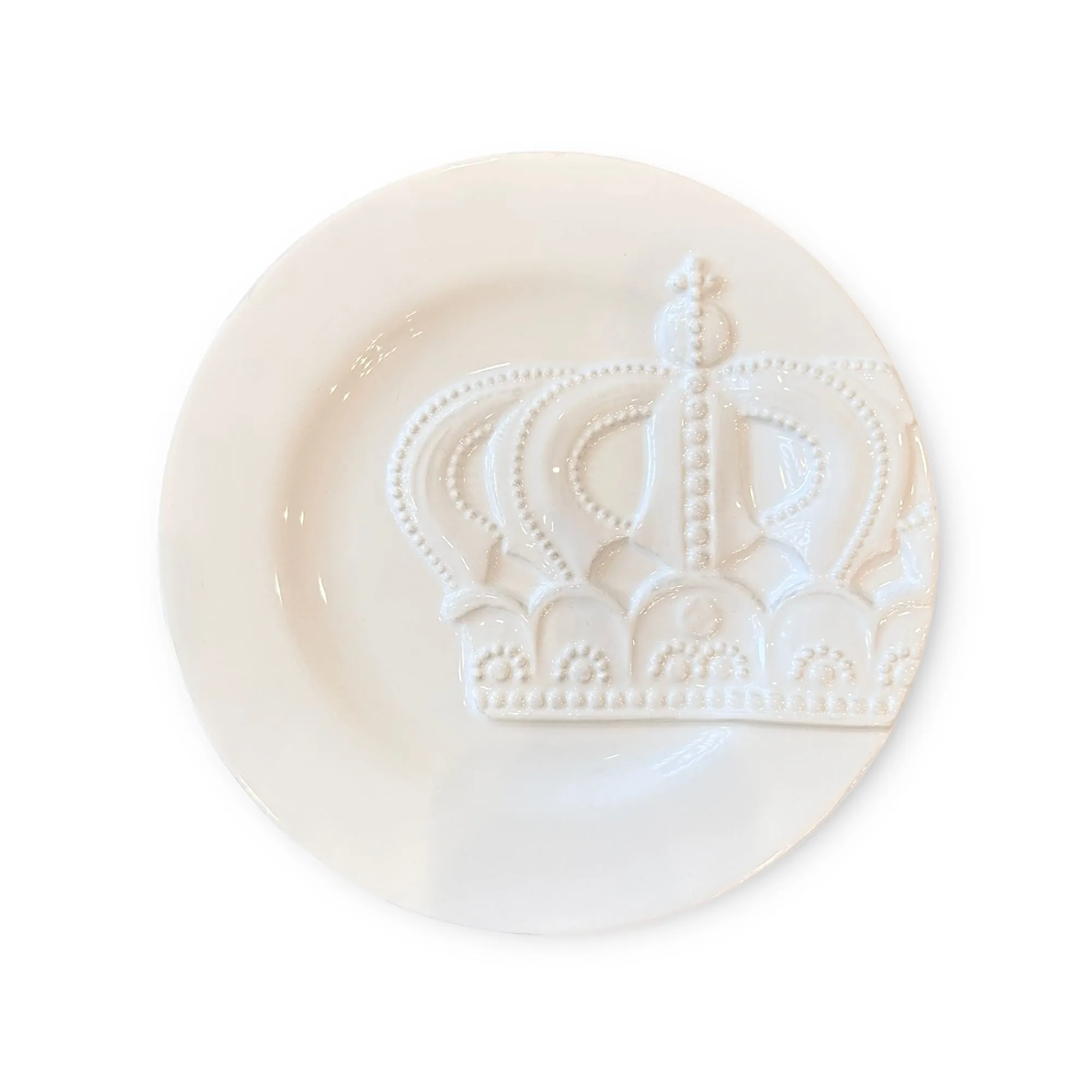 Royal Crowns Snack Plates Set of 4
