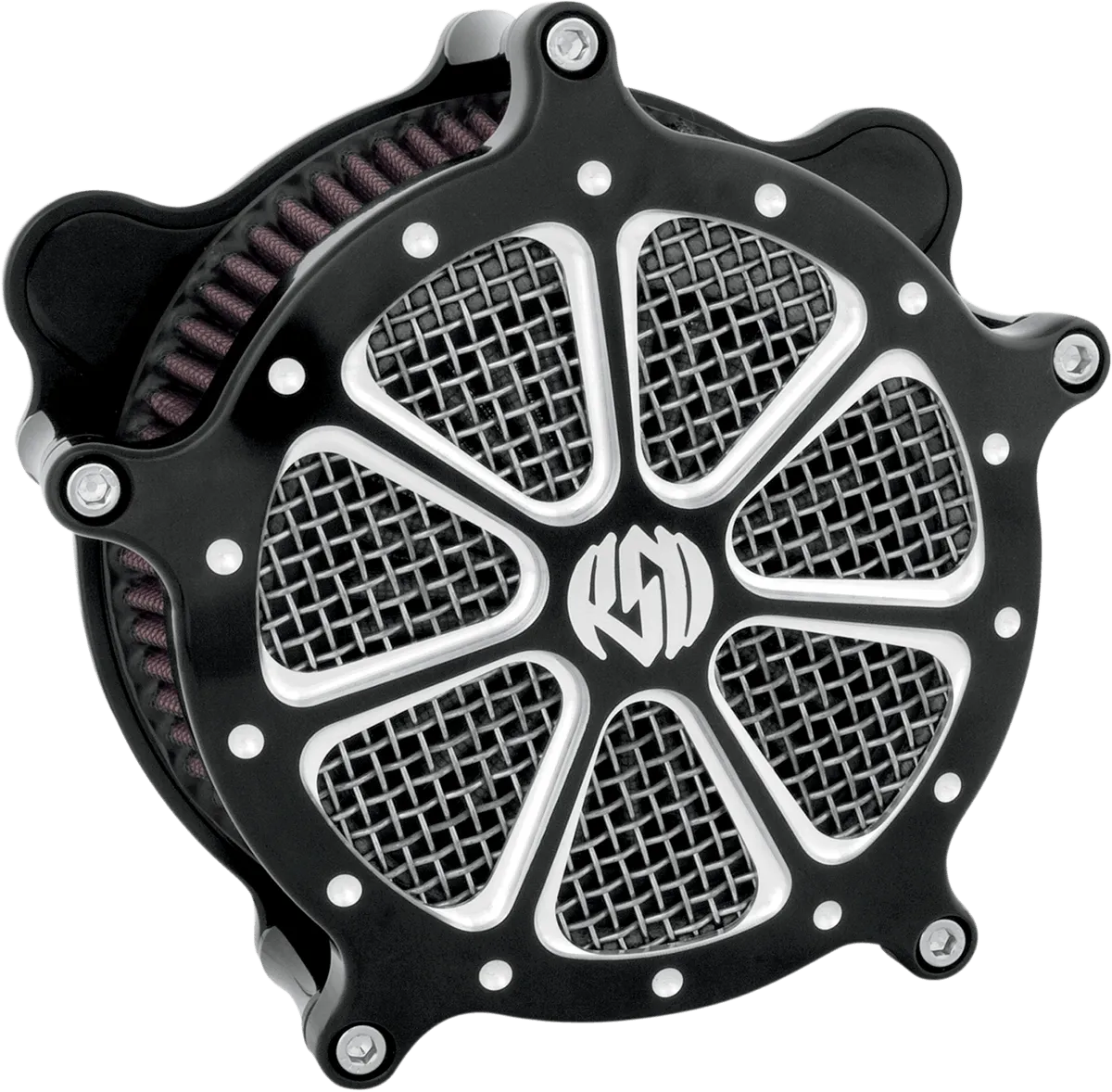 RSD 0206-2004-BM Venturi Speed 7 Air Cleaner - Contrast Cut