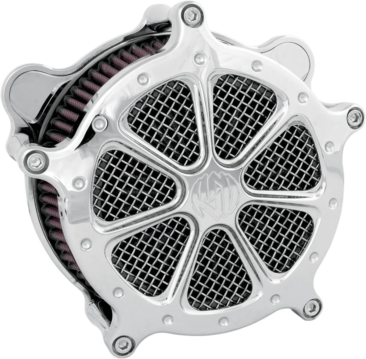 RSD 0206-2004-CH Venturi Speed 7 Air Cleaner - Chrome