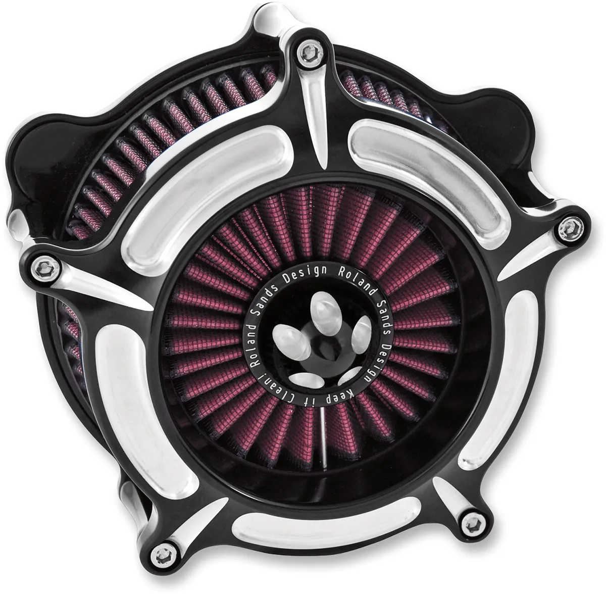 RSD 0206-2038-CH Turbine Air Cleaner - Chrome
