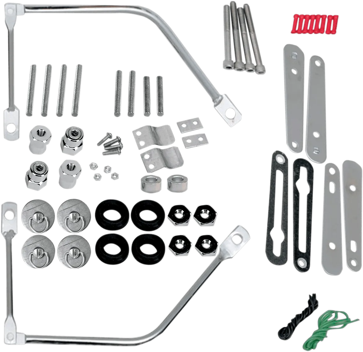 Saddlemen 2020-0350 S4 Saddlebag Strut-Mounted Turn Signal Relocation Kit