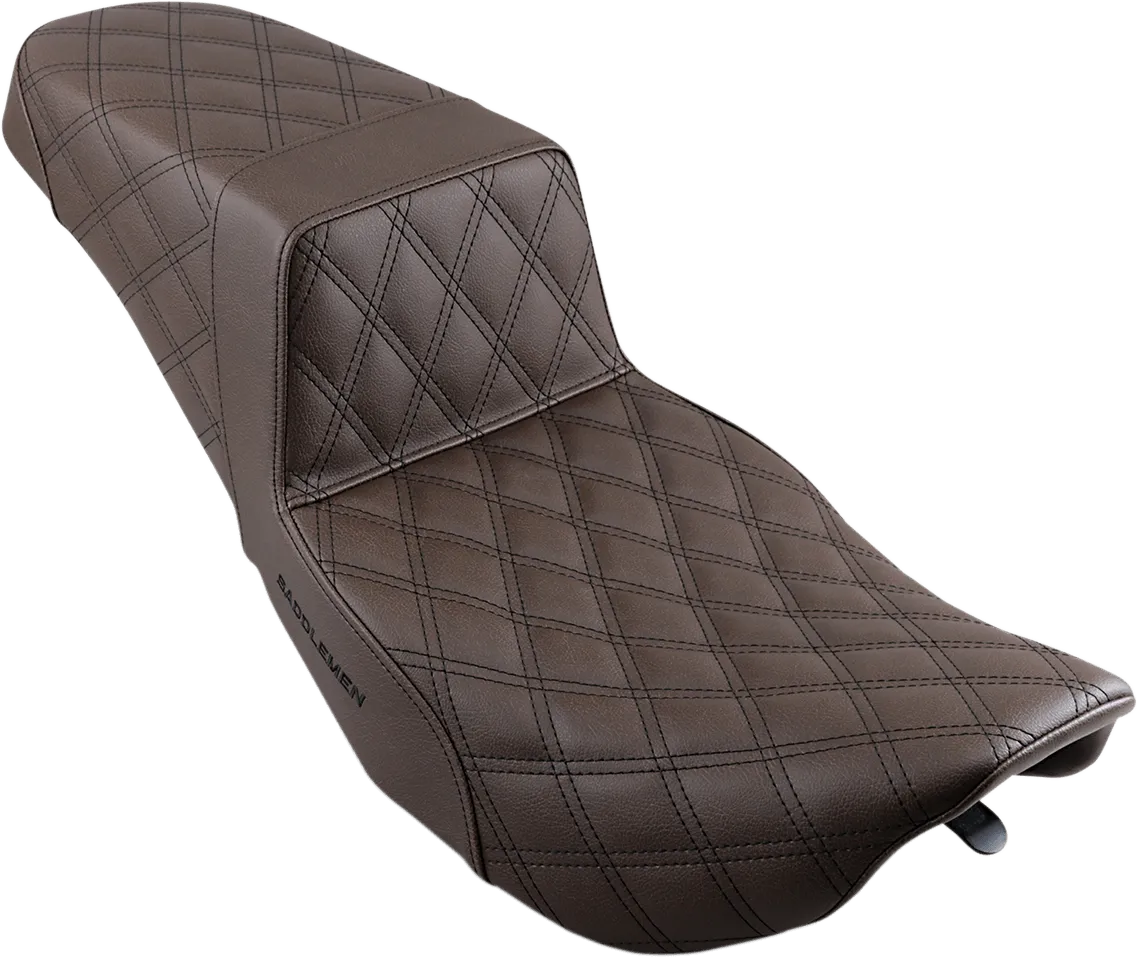 Saddlemen 897-06-175BR Step Up Full LS Seat - Brown