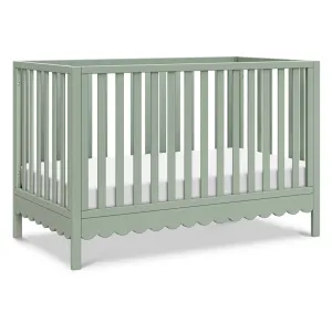Sammy Scallop 4-in-1 Convertible Crib daVinci Color: Light Sage