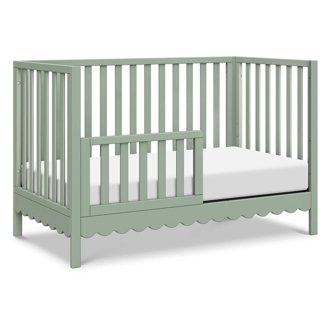 Sammy Scallop 4-in-1 Convertible Crib daVinci Color: Light Sage