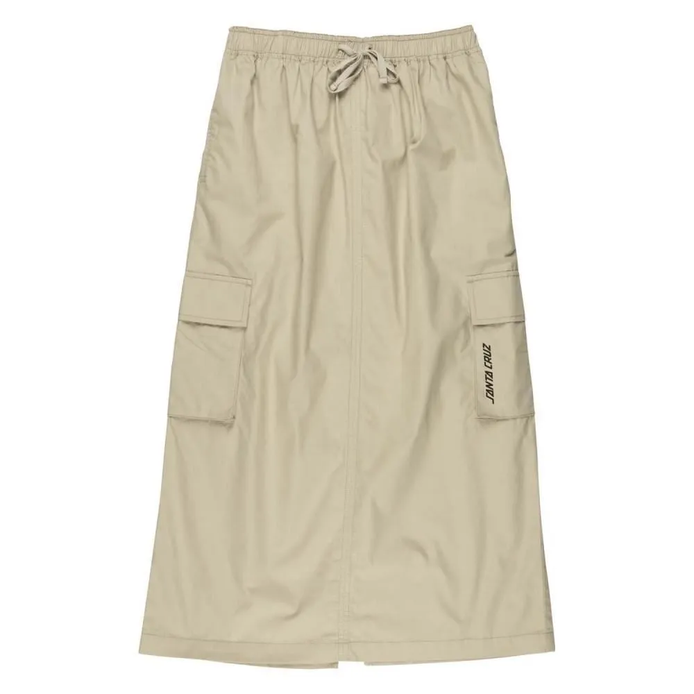 Santa Cruz Womens Skirt Strip Cargo Skirt - Silver