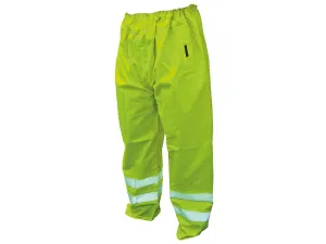 Scan Hi-Vis Yellow Motorway Trousers - Xl (44In)