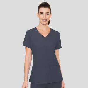 Side Pocket Top | Pewter