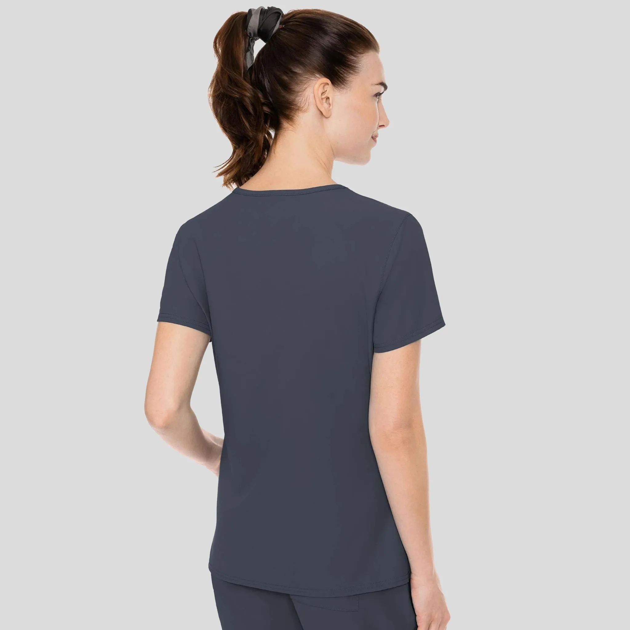 Side Pocket Top | Pewter