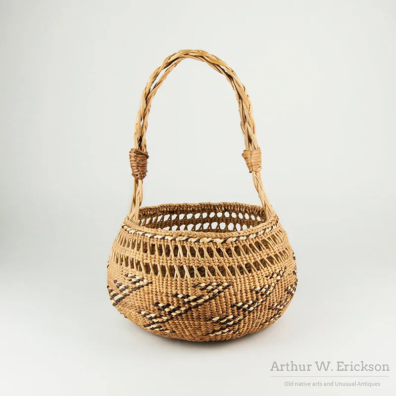 Siletz Basket by Carrie Streets