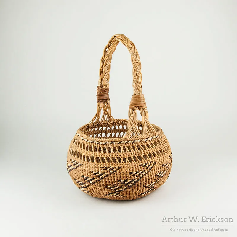 Siletz Basket by Carrie Streets