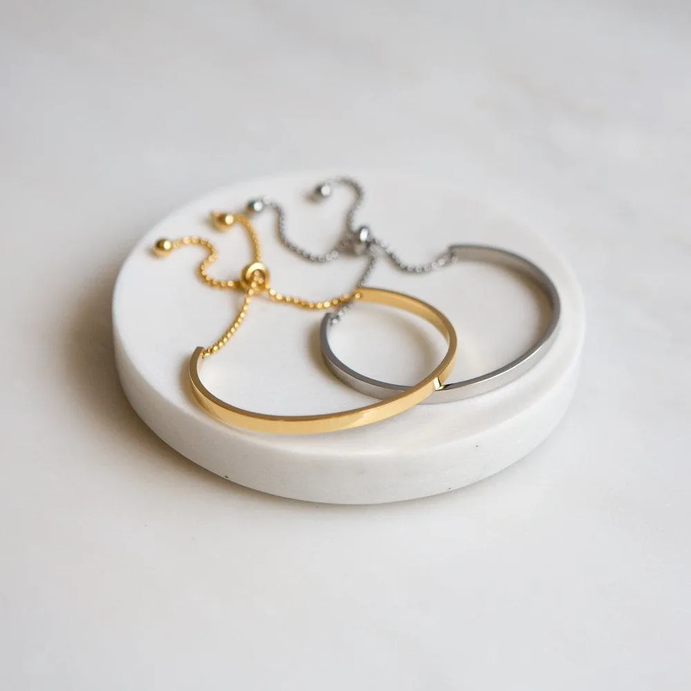 Skinny Bar Chain Bracelet