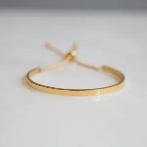 Skinny Bar Chain Bracelet