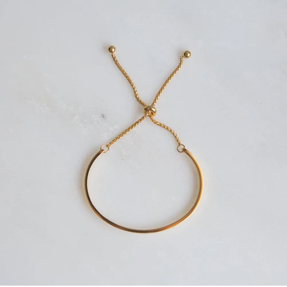 Skinny Bar Chain Bracelet