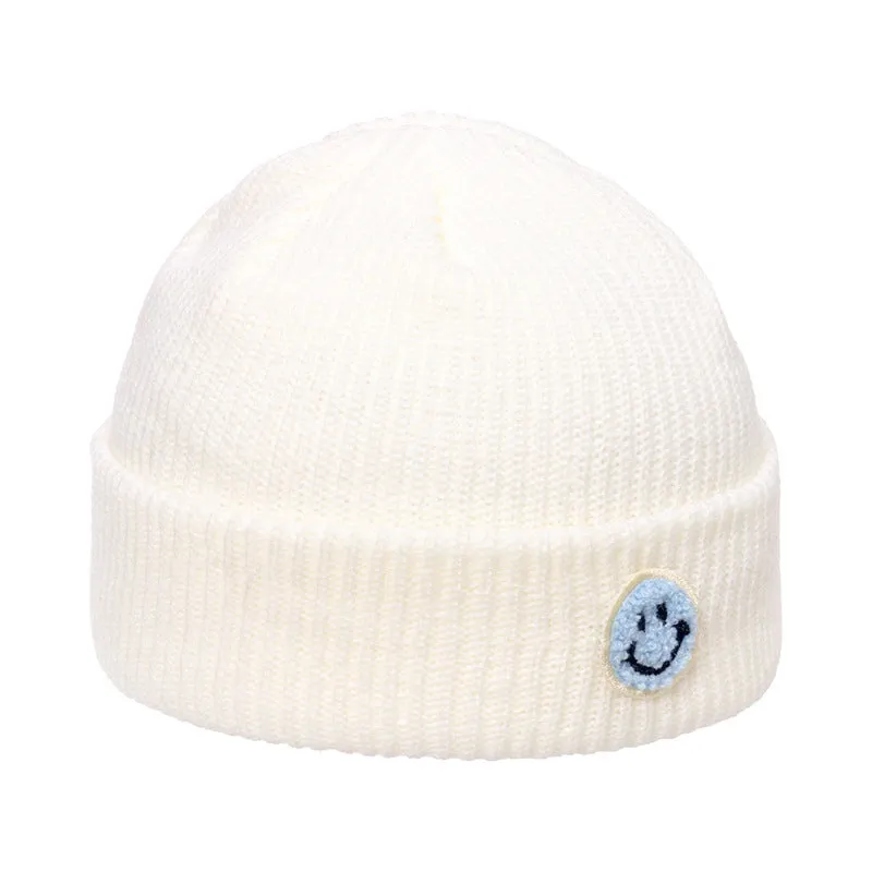 Smiley Face Street Style Woolen Beanies