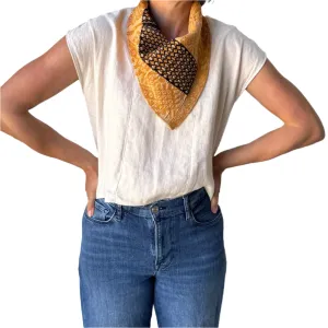 Snap Bandana - Linen Backing